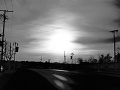 Sunset BW